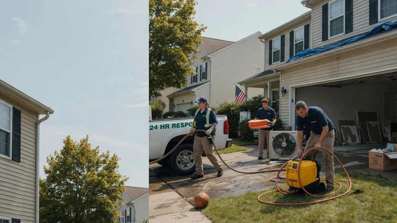 Emergency Water Damage Restoration in New England, ND near me